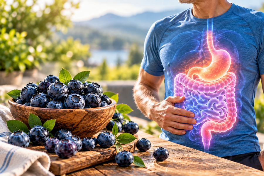 Photograph illustrating Blueberry Anthocyanins Supplement