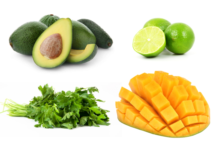 Liver-Clearing Avocado, Mango & Cilantro Salad