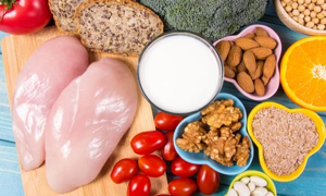 raw chicken and ingredients for a meal