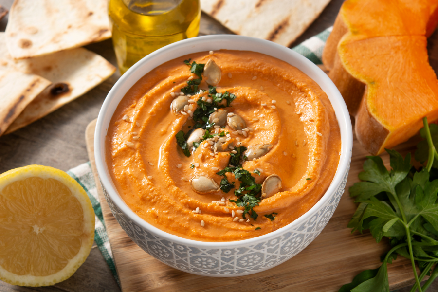 Snack Today: Pumpkin Chickpea Hummus