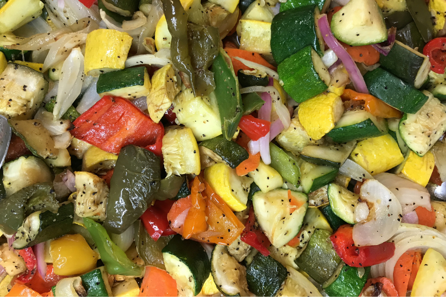Dinner Tonight: Leftover Roasted Vegetable Soup