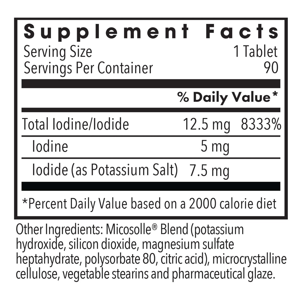 Optimox Iodoral 12.5 mg