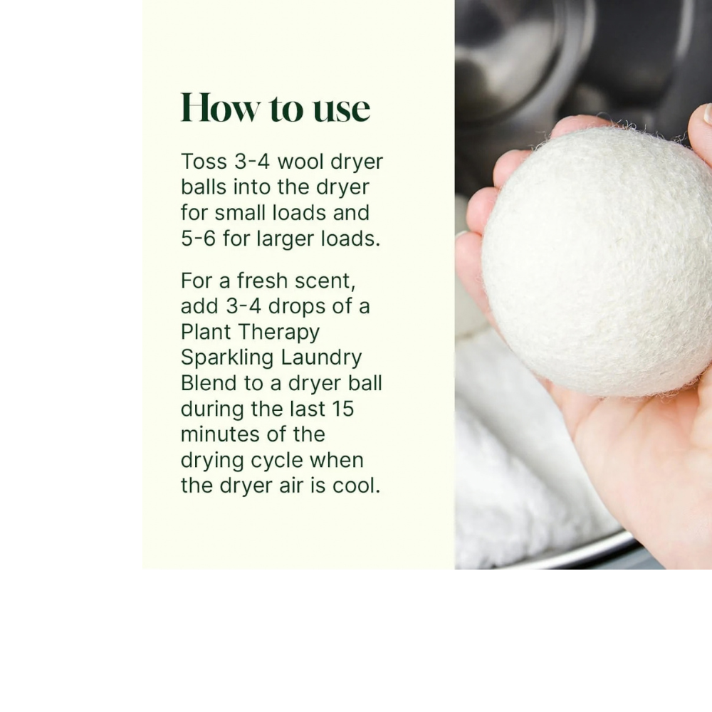 Wool Dryer Balls 6-Pack