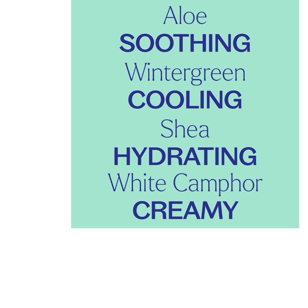 MUSCLE AID BODY LOTION WITH ALOE & SHEA
