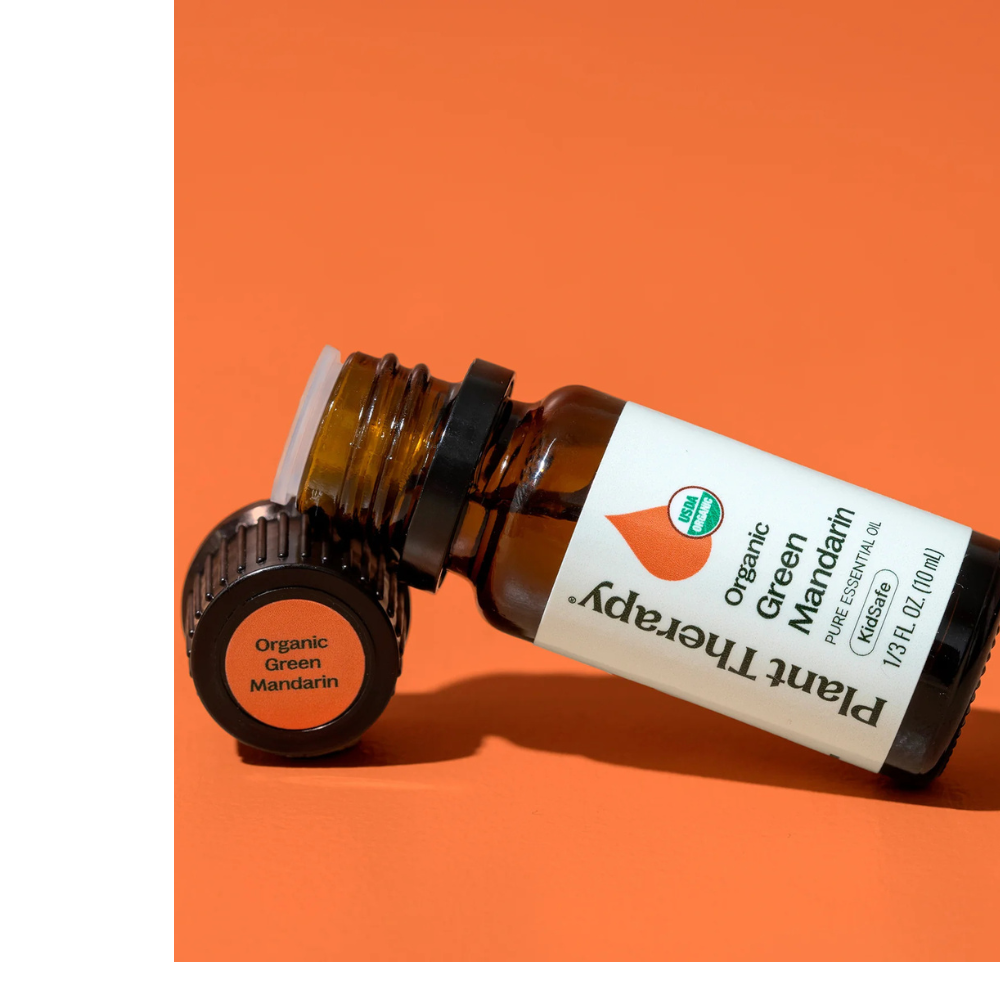 Aceite esencial de mandarina verde orgánico