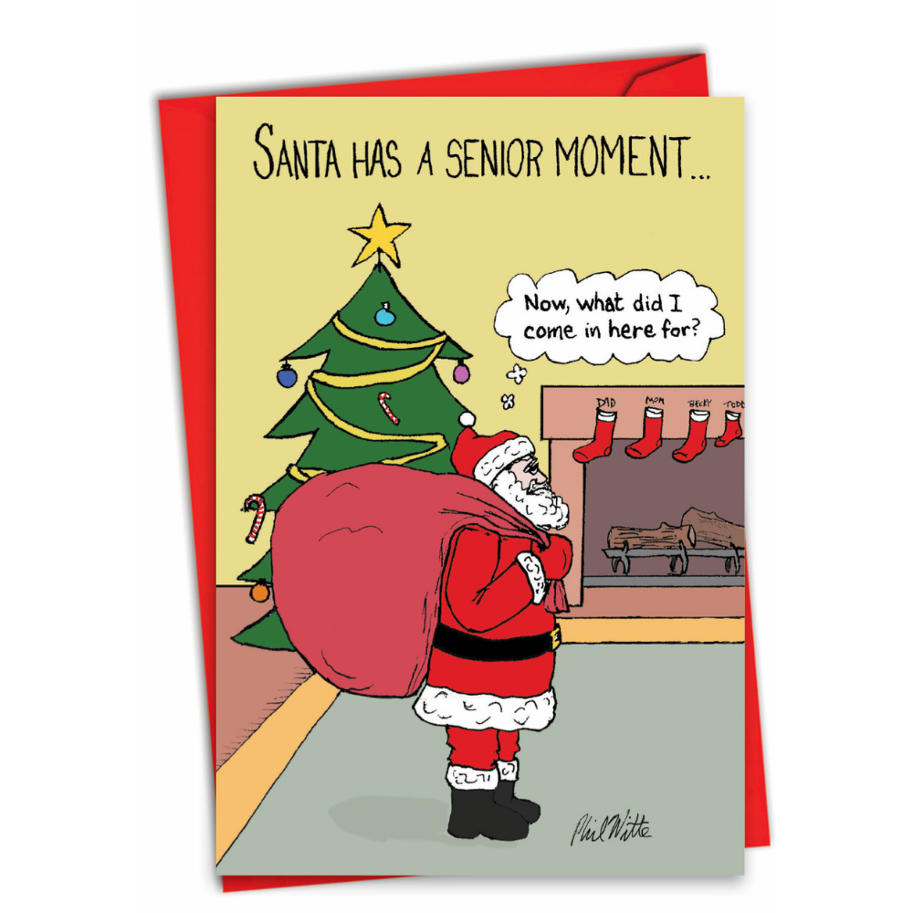 SANTA'S SENIOR MOMENT