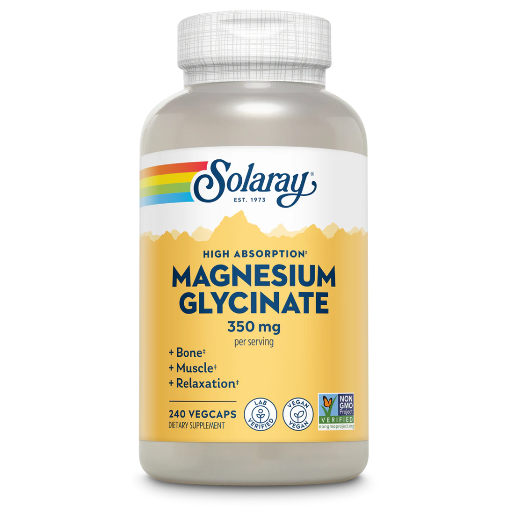 Glicinato de magnesio – 350 mg