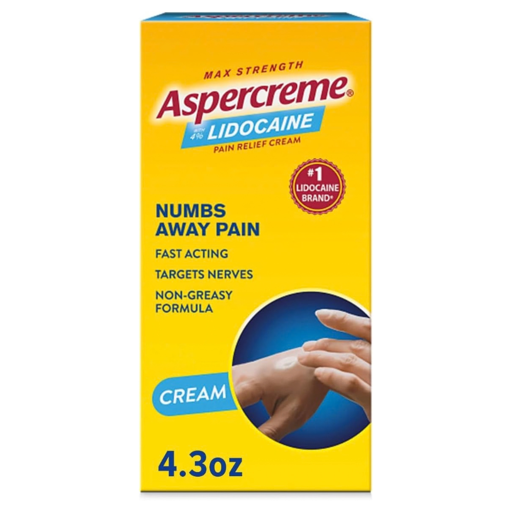 Aspercreme Odor Free Pain Relief Cream With Lidocaine