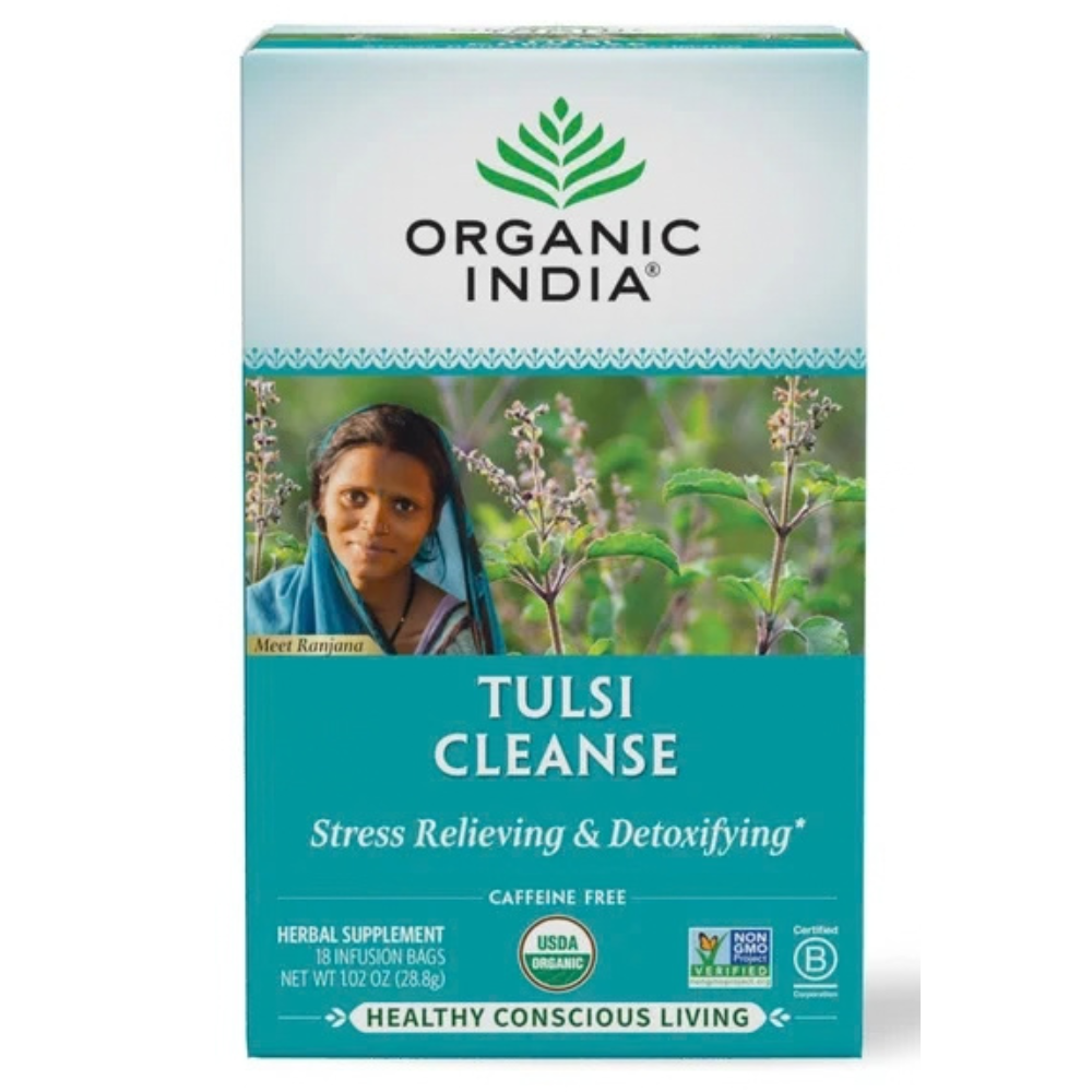 Tulsi Cleanse Tea – Organic Herbal Detox Blend
