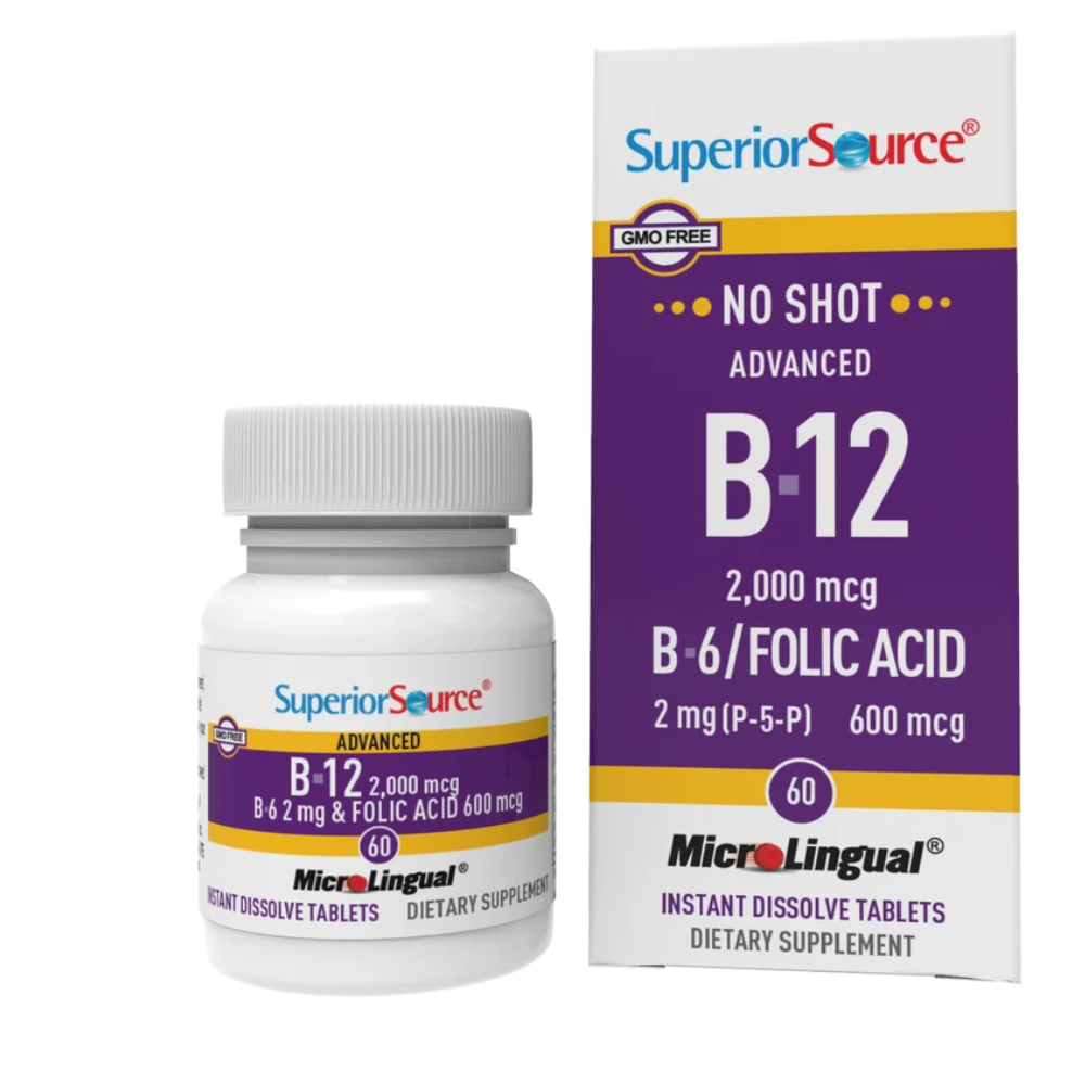 ADVANCED B12 2000MCG ÁCIDO FÓLICO 600MCG