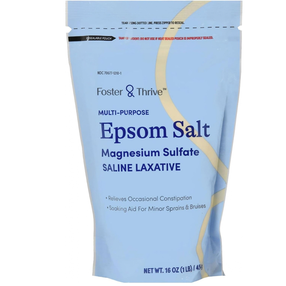 Foster & Thrive Multi-Purpose Epsom Salt Magnesium Sulfate
