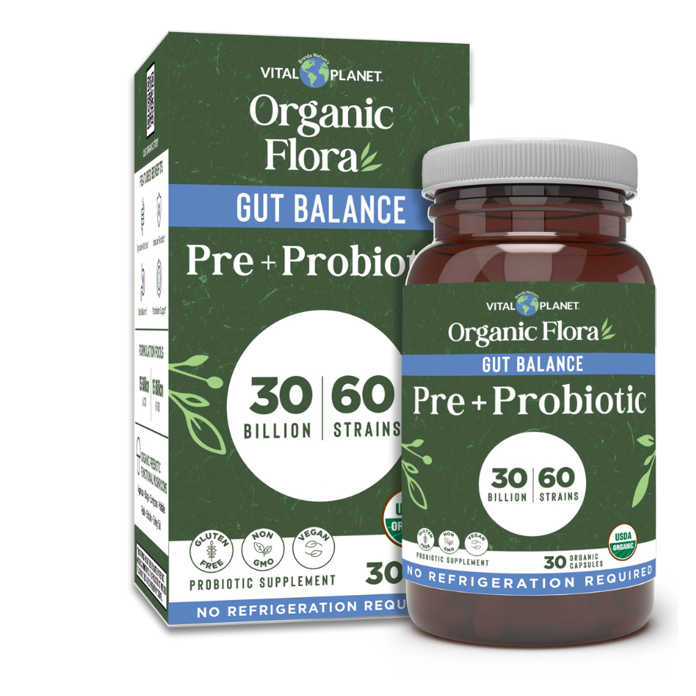 Organic Flora Gut Balance Probiotic Supplement
