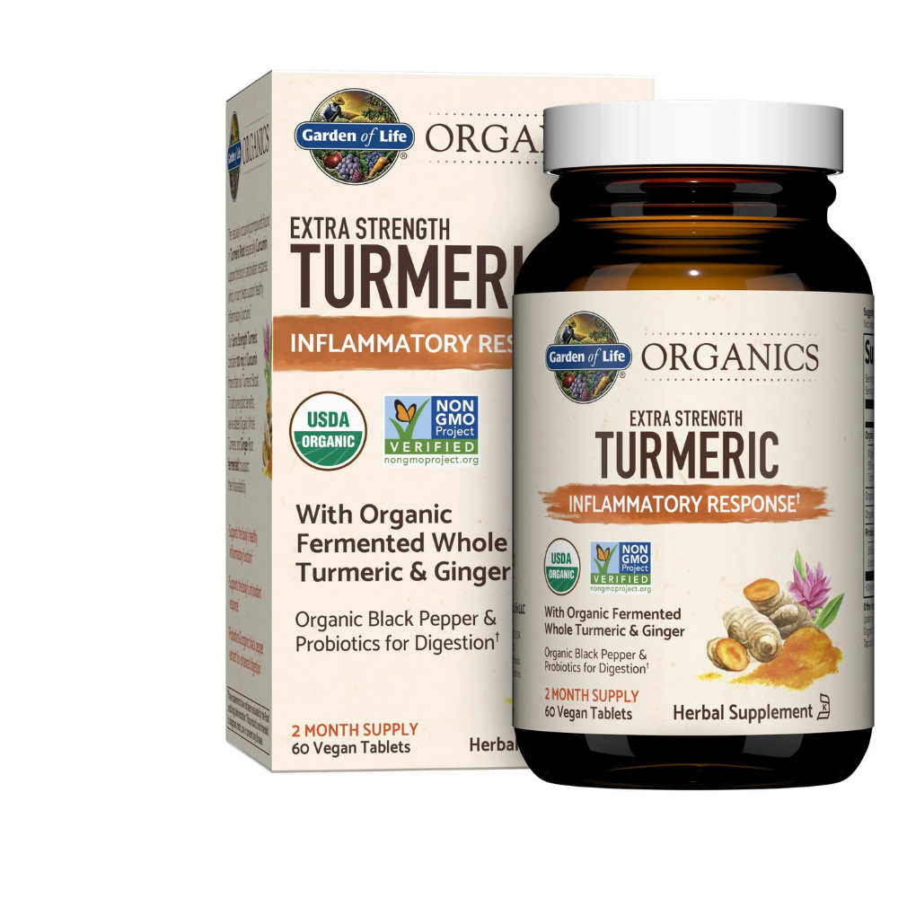 Organics Extra Strength Turmeric Tablets