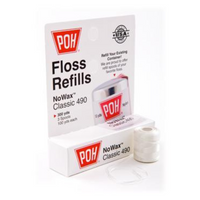 Thumbnail for Classic White NoWax 3 x 100 Yard Dental Floss Refills