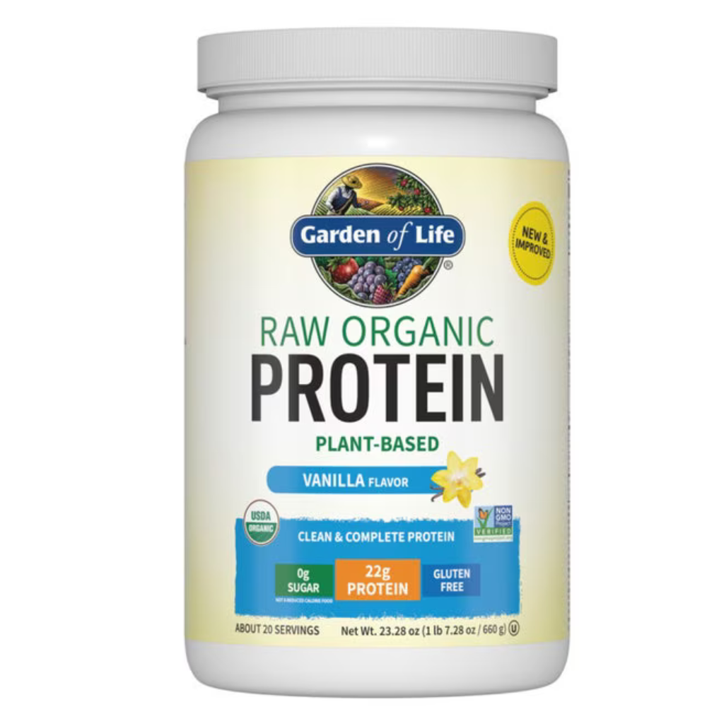 Raw Organic Protein Powder Vanilla