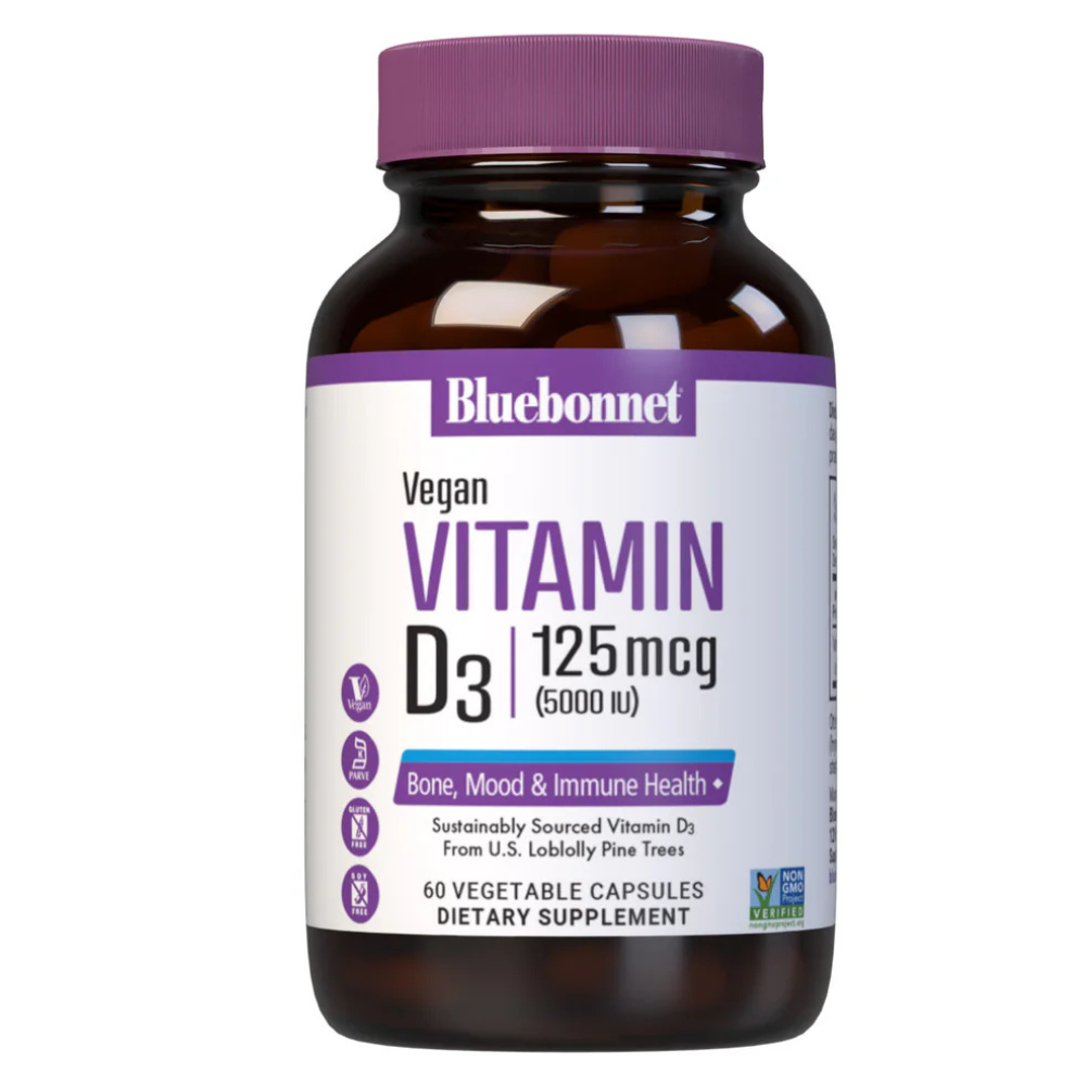 VITAMINA D3 VEGANA 125 mcg 5000 UI