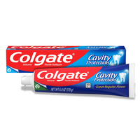 Thumbnail for Colgate Cavity Protection Toothpaste with Fluoride, Great Regular Flavor