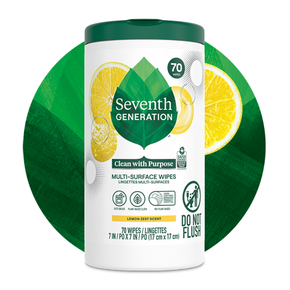 Multi-Surface Wipes - Lemon Zest