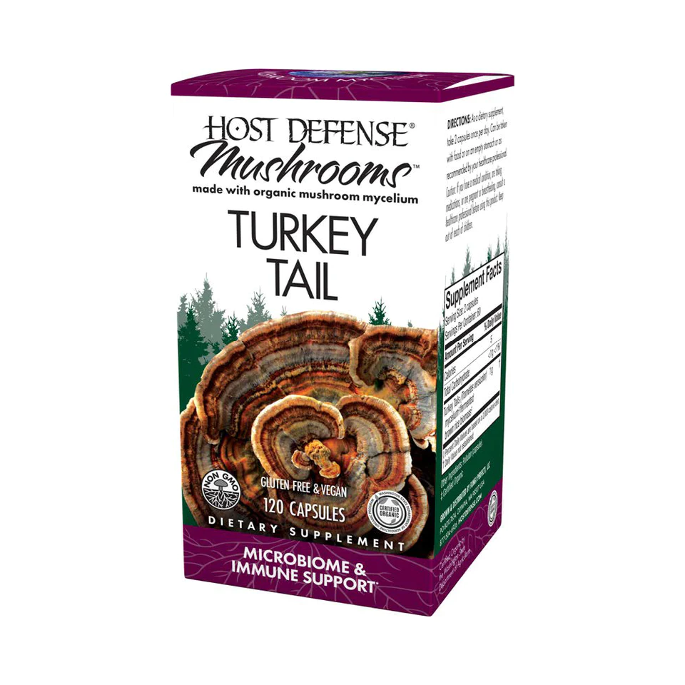 Turkey Tail Capsules - Host Defense