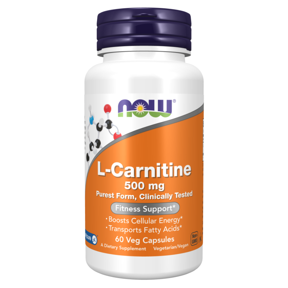 Cápsulas Vegetales de L-Carnitina 500 mg