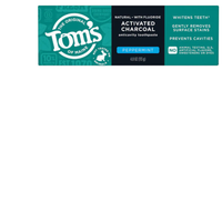Thumbnail for Activated Charcoal Peppermint Natural Toothpaste with Fluoride