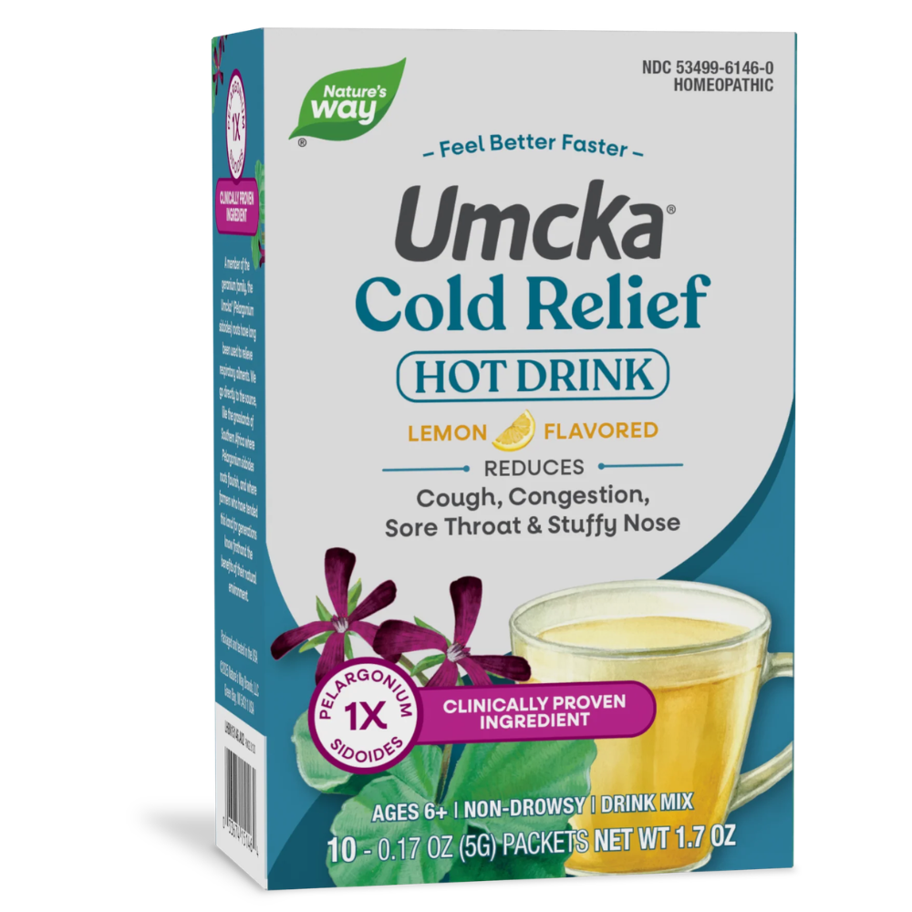 Umcka Alivio para Resfriado, Bebida Caliente