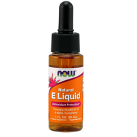 Thumbnail for Natural E Liquid - Now Foods