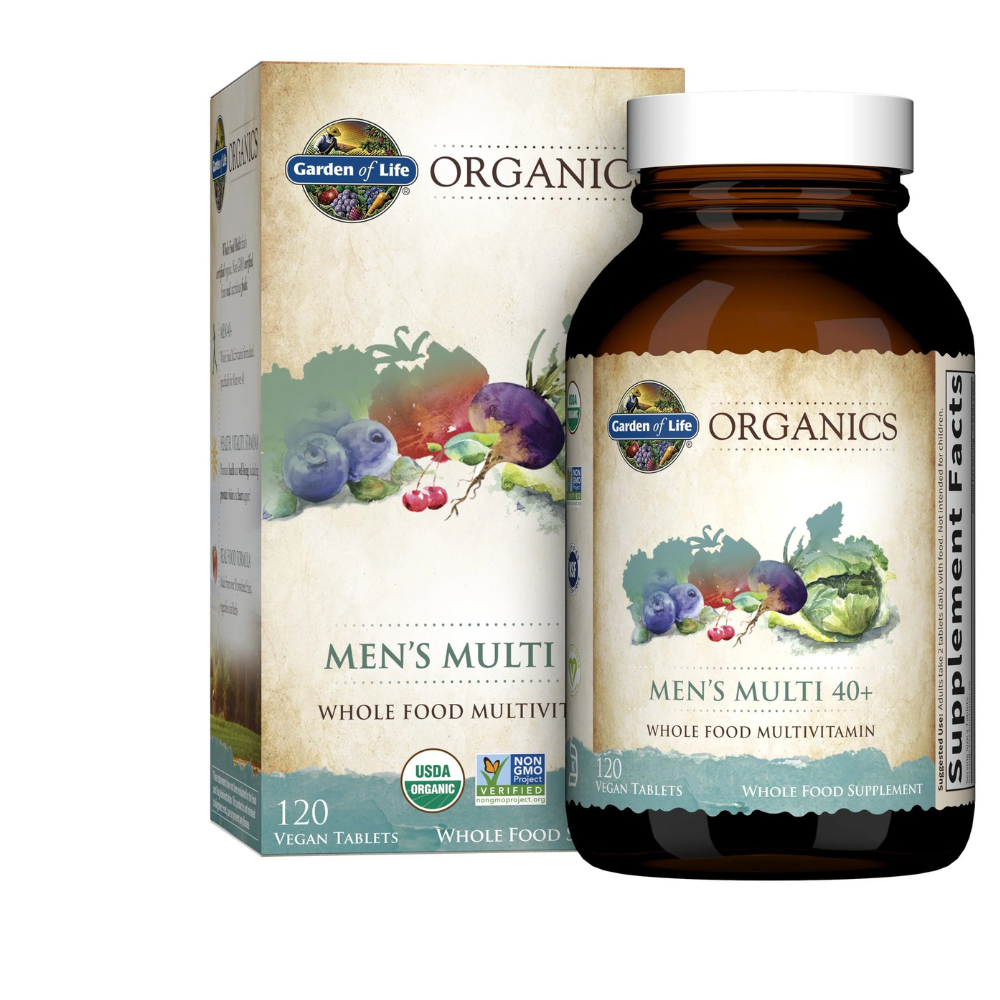 Organics Men's 40+ Multi Tablets