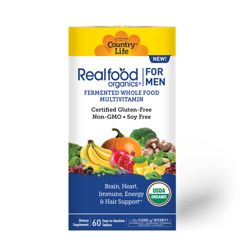 RealFood Organics For Men - Country Life