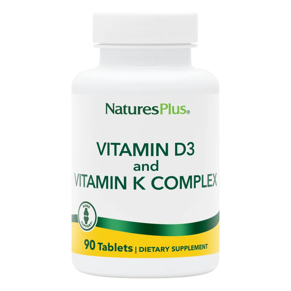 NaturesPlus Vitamins D3 & K2
