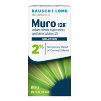 Thumbnail for Muro 128 (Sodium Chloride Hypertonicity Ophthalmic Solution, 2%)