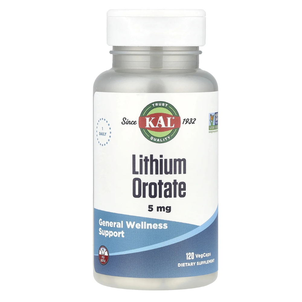 Litio Orotato Cápsulas Vegetales 5mg