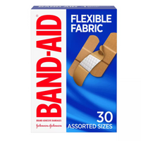 Thumbnail for Band-Aid Brand Flexible Fabric Adhesive Bandages,Assorted