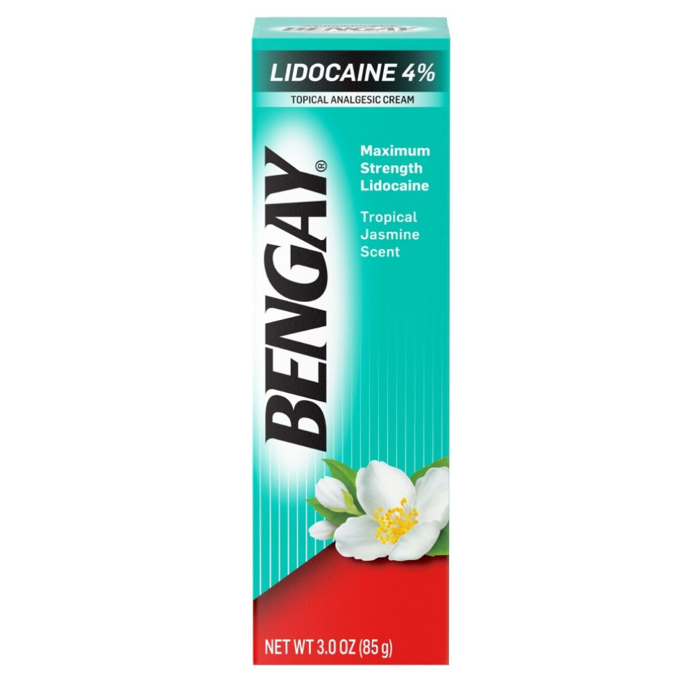 BENGAY 4% Lidocaine Cream Tropical Jasmine