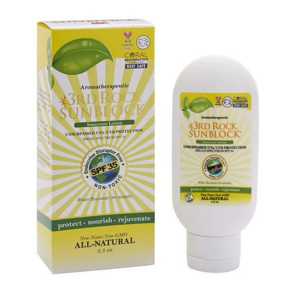 Loción con filtro solar - Aromaterapéutico - Óxido de zinc 35 SPF