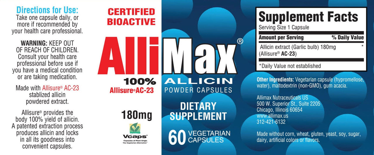 Allimax cápsula
