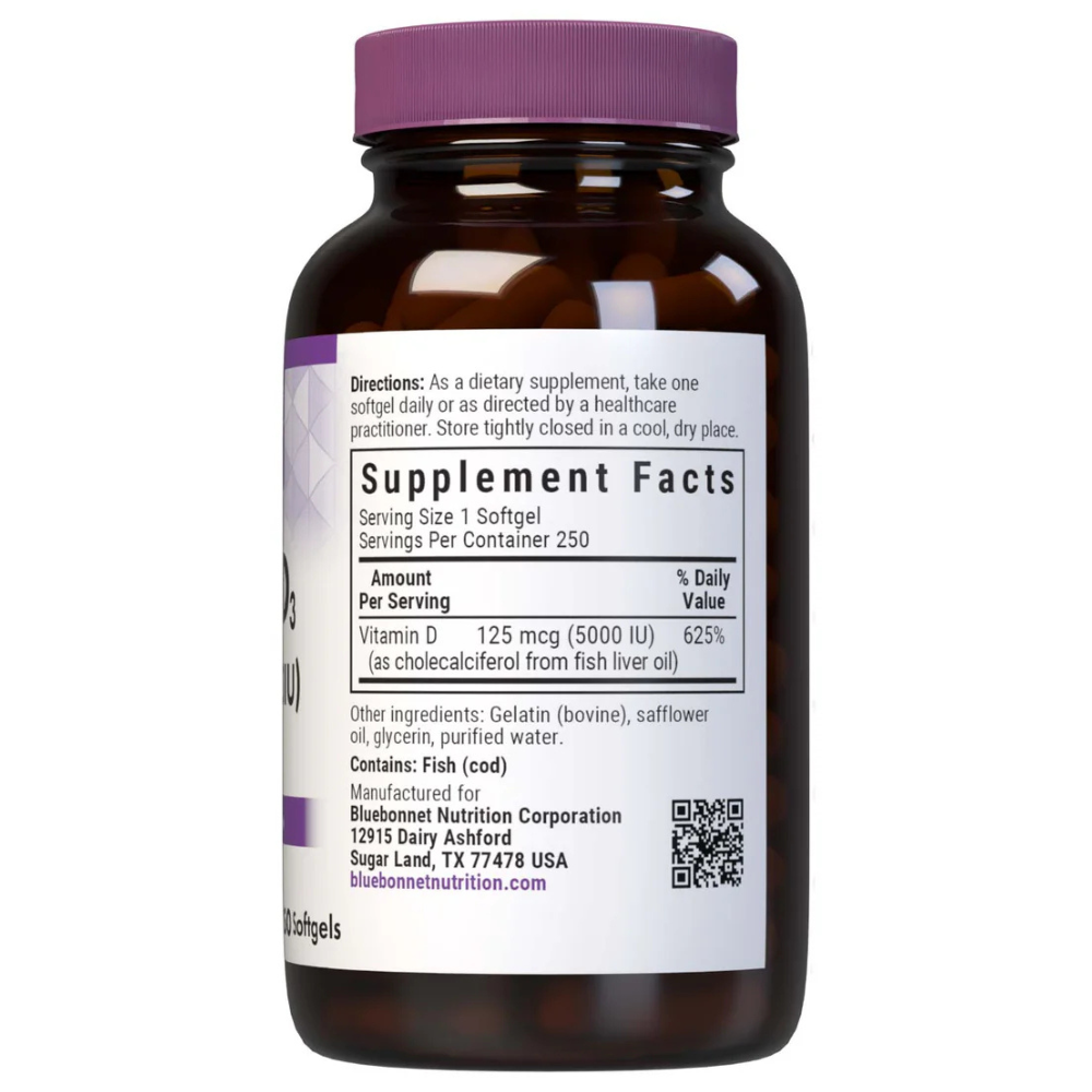 VITAMIN D3 5000 IU 125 MCG