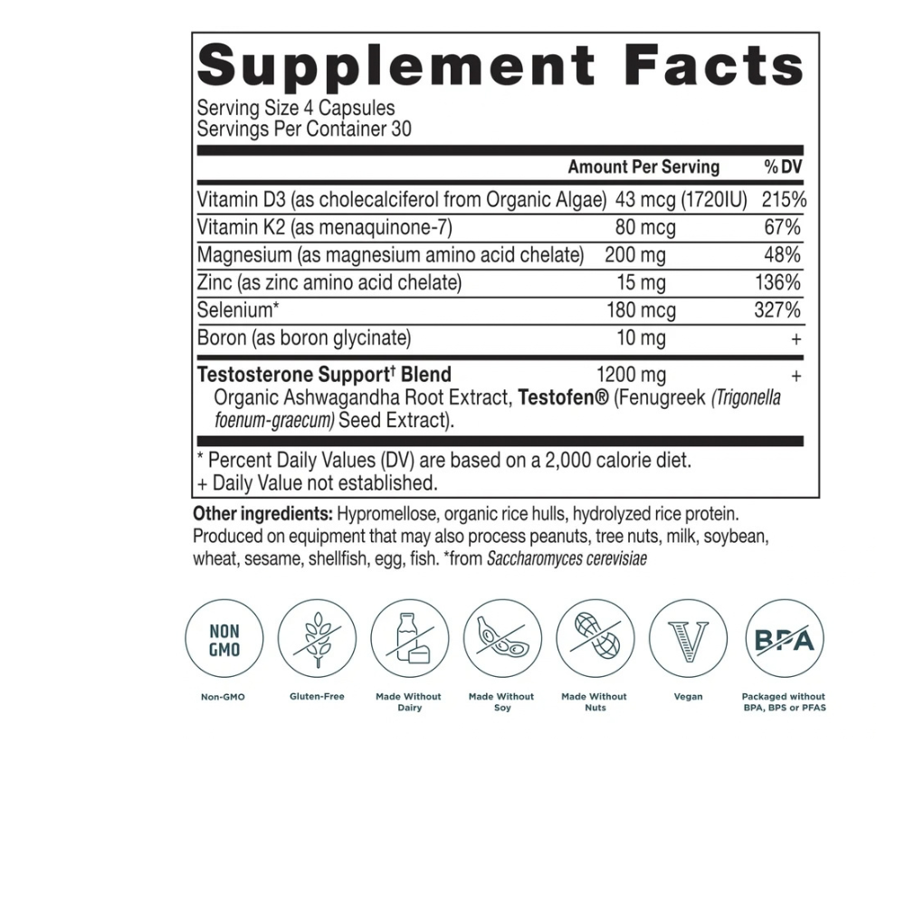 MEN'S TESTOSTERONE BOOSTER