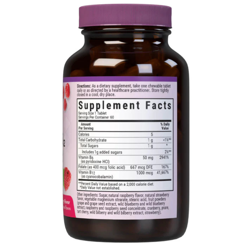 EARTHSWEET MASTICABLES VITAMINA B6, B12 Y ÁCIDO FÓLICO