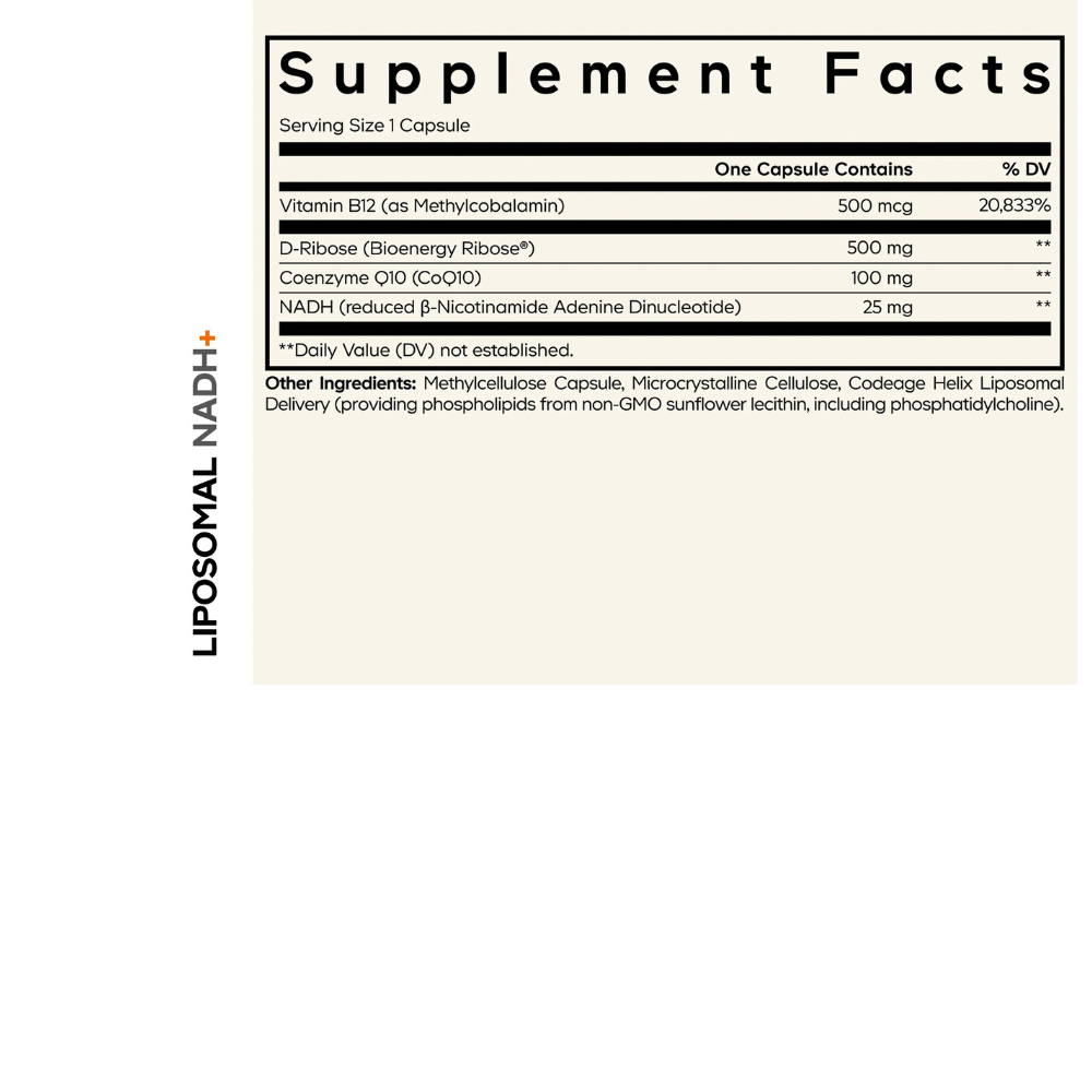 LIPOSOMAL NADH+ SPORT