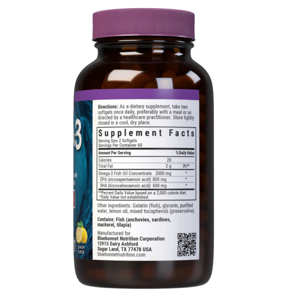 ACEITE DE PESCADO OMEGA-3 SALUD CARDÍACA