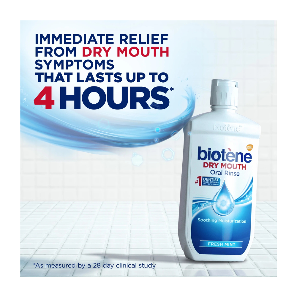 Oral Rinse and Mouthwash for Dry Mouth