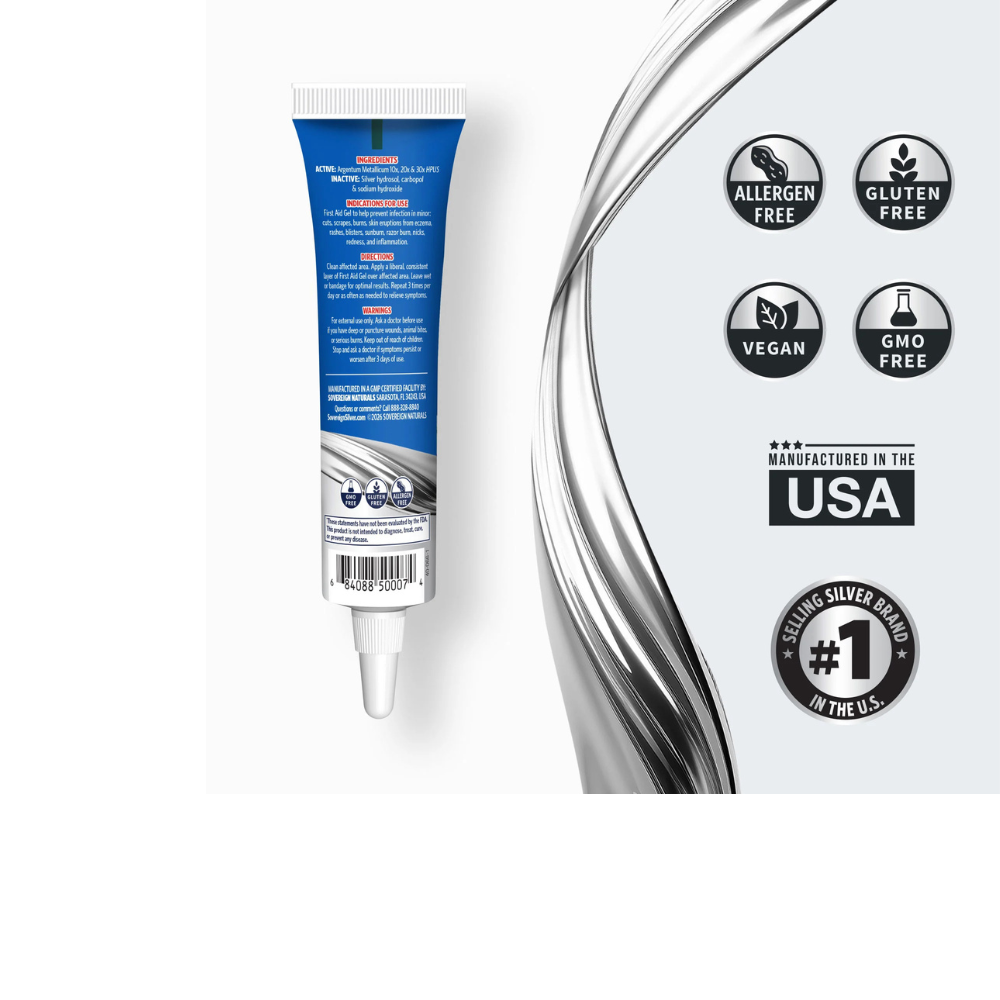 Sovereign Silver First Aid Relief Gel