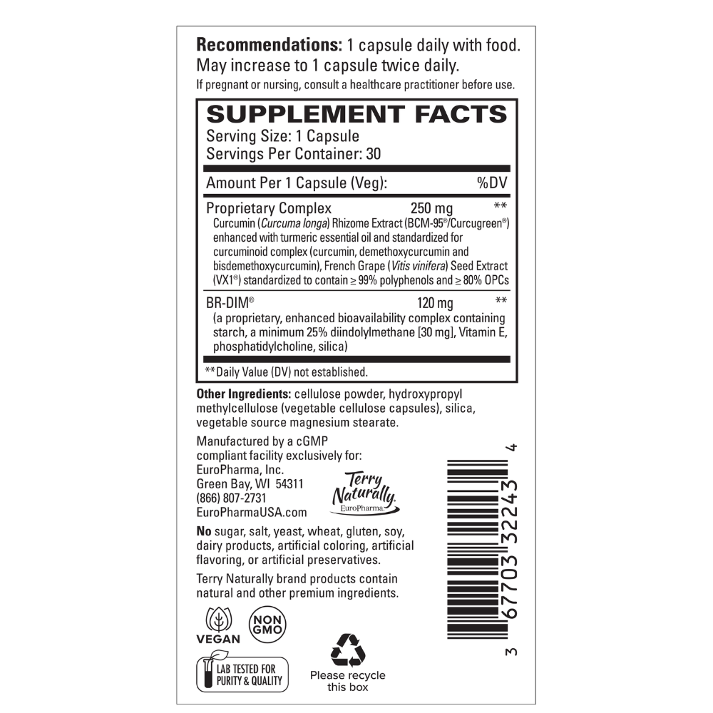 DIM Complex with BCM-95 Curcumin
