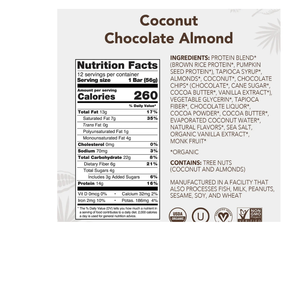 COCONUT CHOCOLATE ALMOND