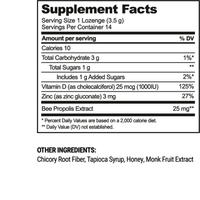 Thumbnail for PROPOLIS SOOTHING LOZENGES HONEY