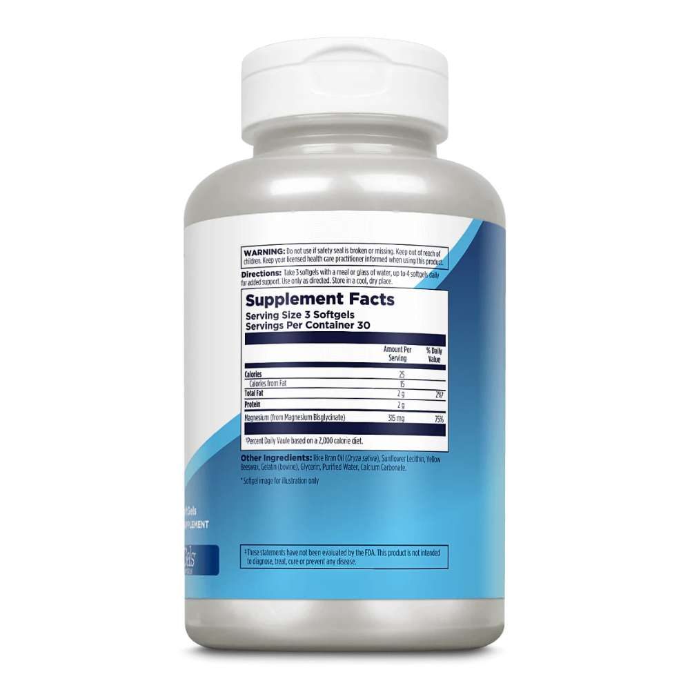MAGNESIUM GLYCINATE ACTIV GELS SOFTGELS