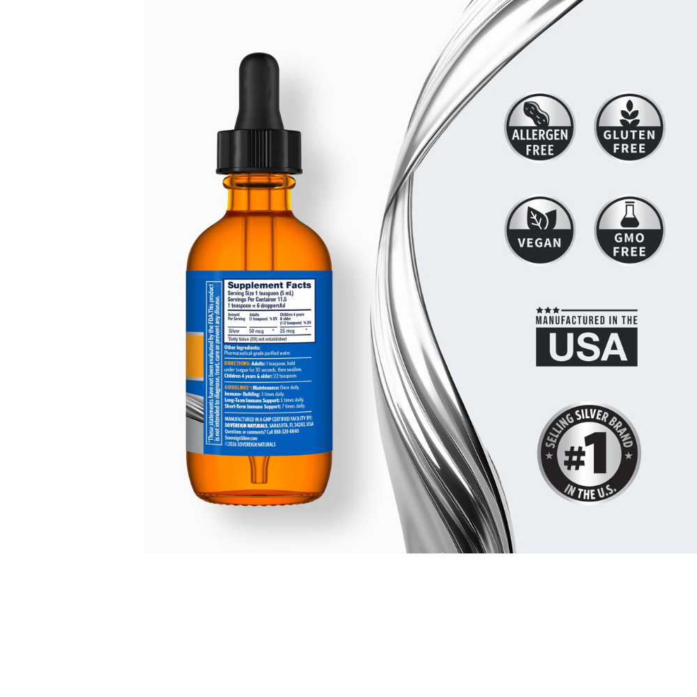 Sovereign Silver Immune Support Liquid Drops