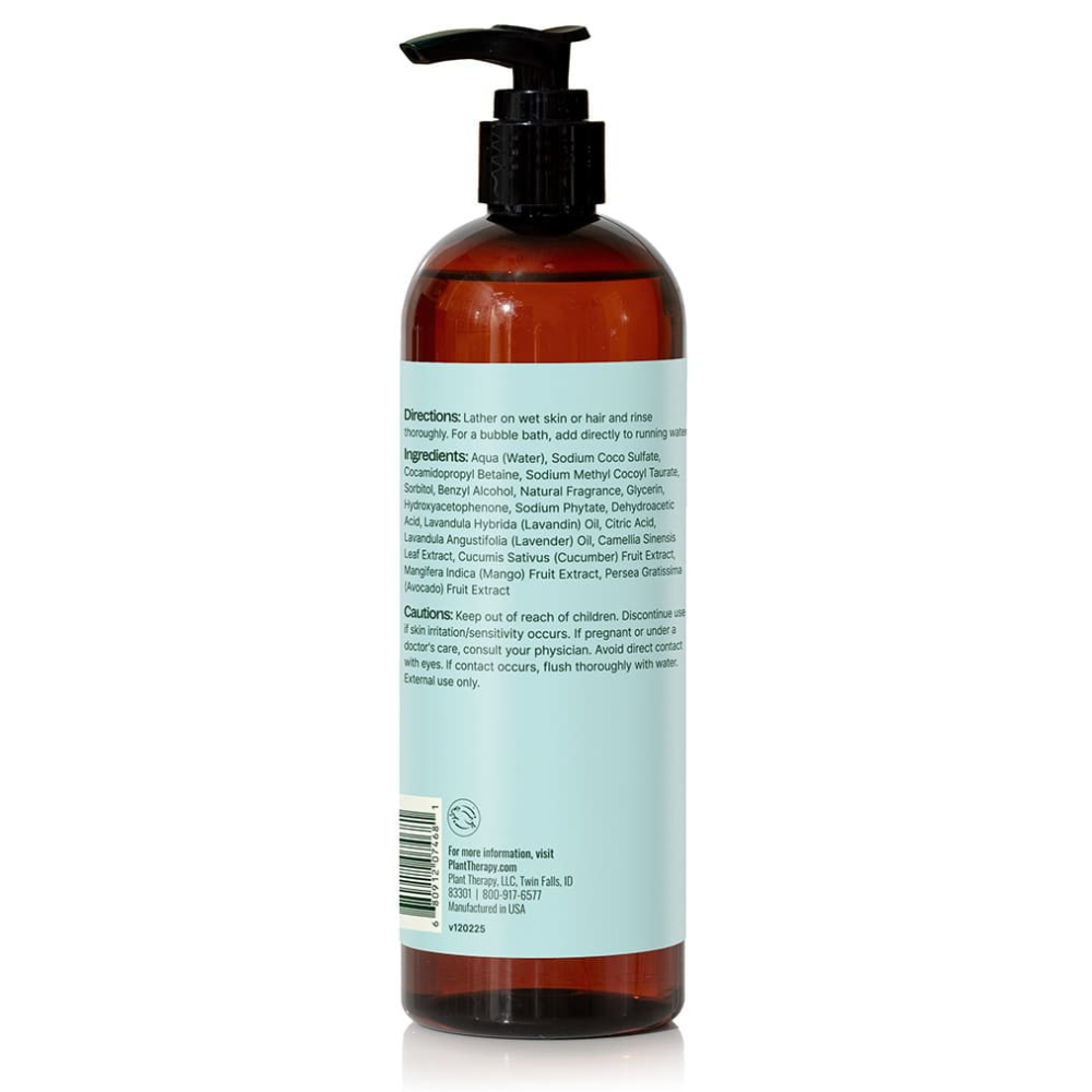 SWEET LAVENDER 3 IN 1 BODY WASH, BUBBLE BATH, SHAMPOO