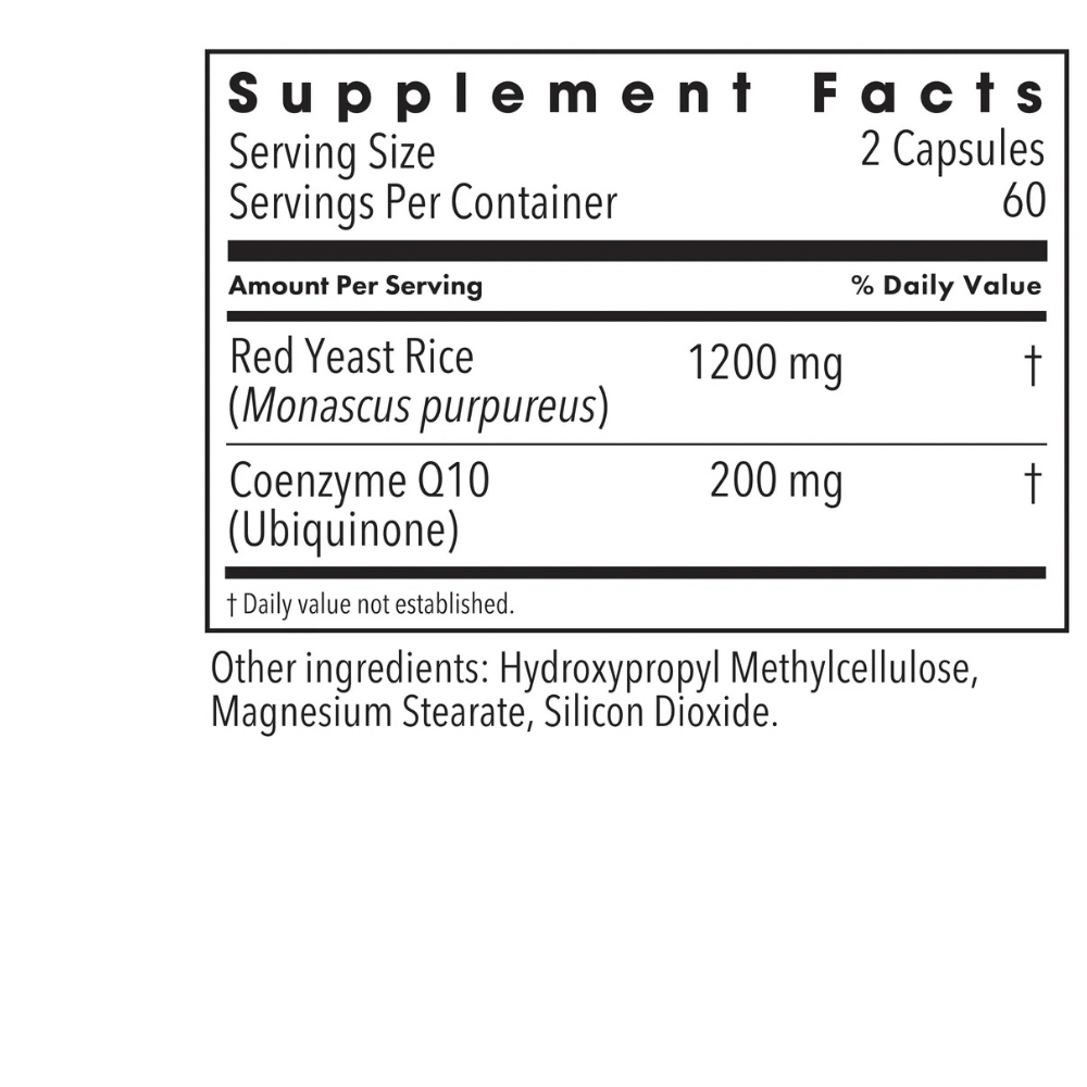 Metabolic Maintenance® Red Yeast Rice with CoQ10